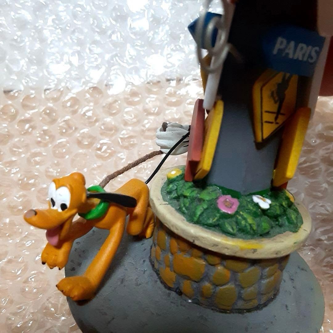 レア　WDW購入　写真立て　ディズニー　ミッキー 標識　プルート フィギュア