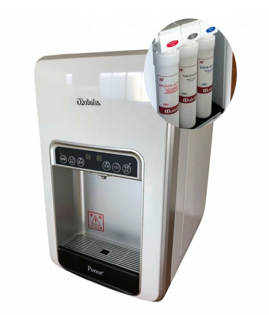 ピュレスト Sタイプ【水道直結式】浄水器 ホワイト