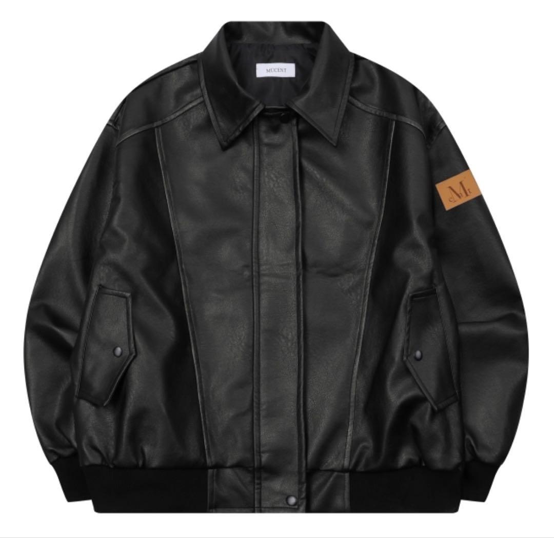 mucent レザージャケット
