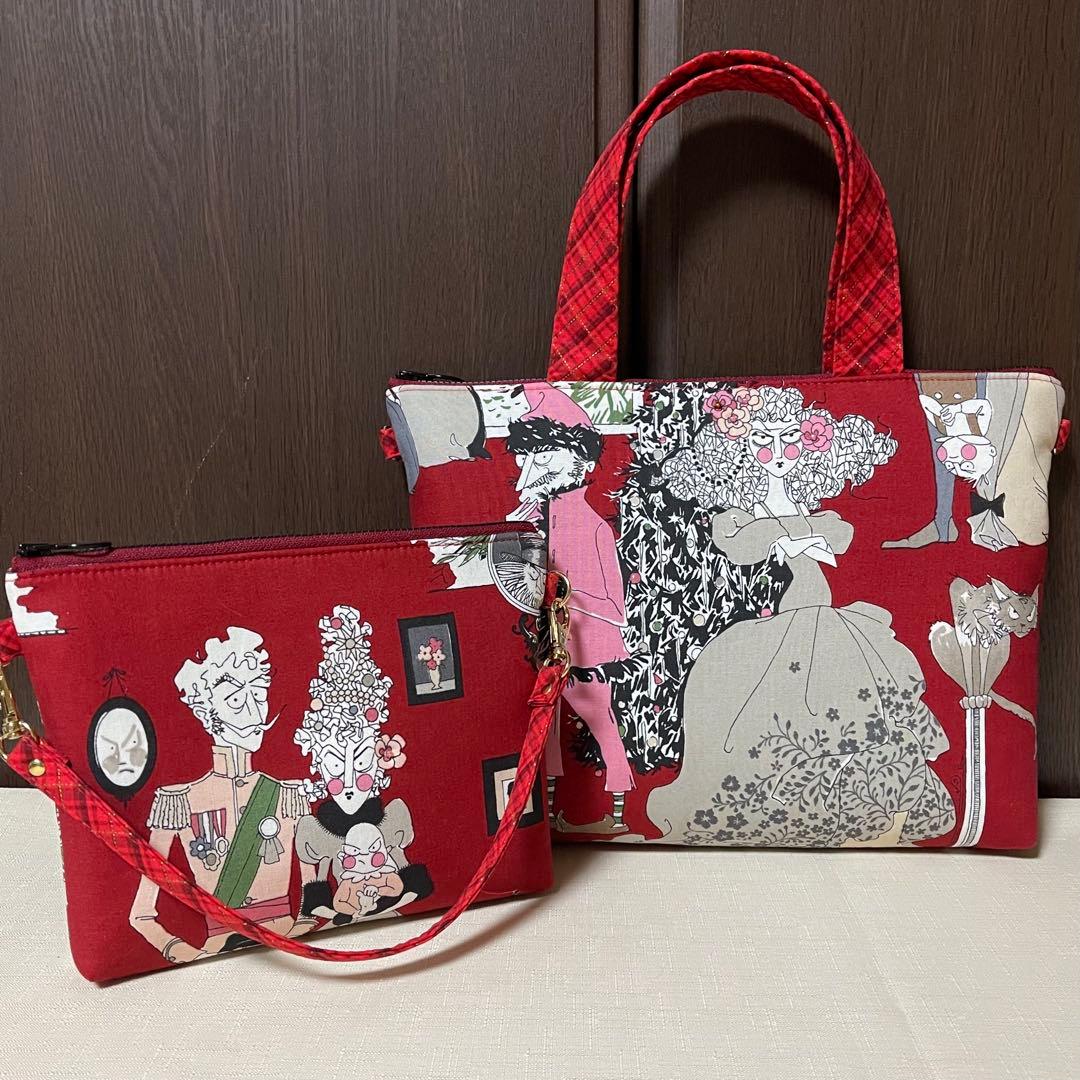 ♡ クリスマスで2個♡ハンドメイド　アレキサンダーヘンリー