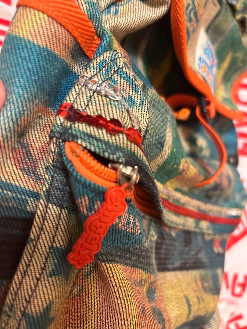 エンジェルブルー　リュック　激レア　デニム生地　　ポップ