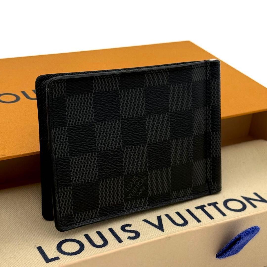 【現行 未使用に近い】ルイヴィトン ダミエグラフィット ポルトフォイユパンス