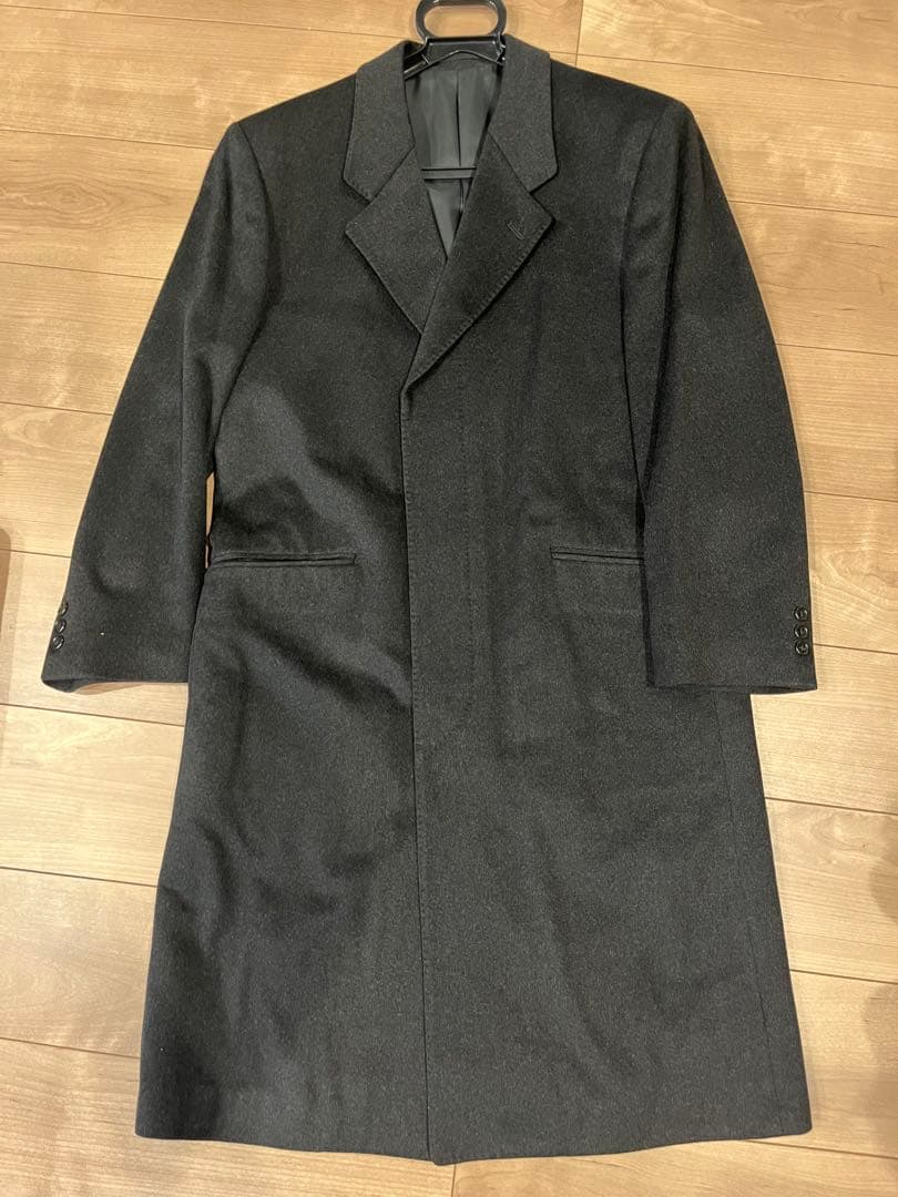 【‼️本日以降値上げします‼️】カシミヤ100% 日本製　メンズ　M ロングコート