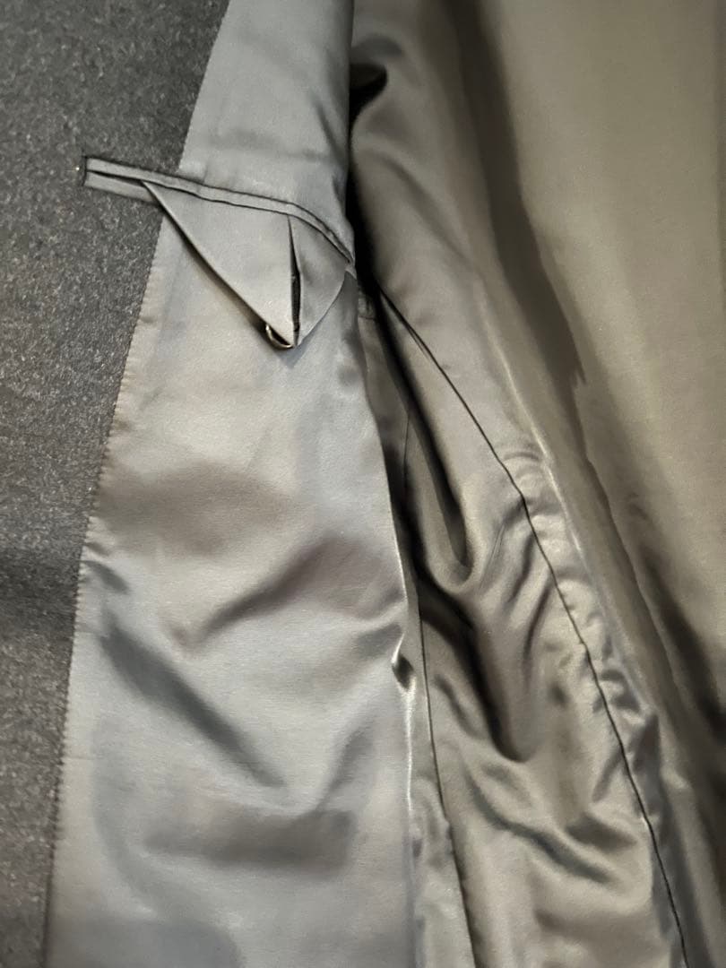 【‼️本日以降値上げします‼️】カシミヤ100% 日本製　メンズ　M ロングコート