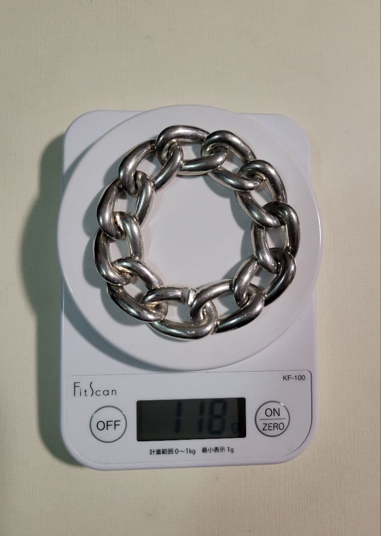 Yves Saint Laurent　オーバル　シルバー　ブレスレット　925