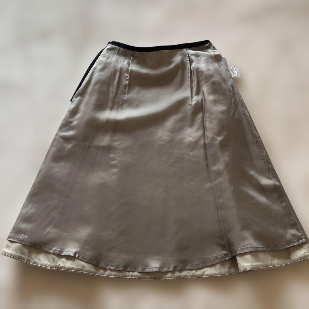 新品未使用✨マーガレットハウエル　ヘリンボーン　ウール　スカート