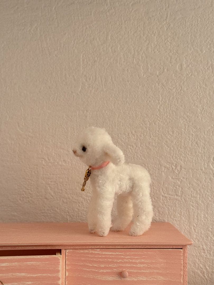 ミニチュア ハンドメイド 小さなぬいぐるみ 作家様 ひつじ 羊