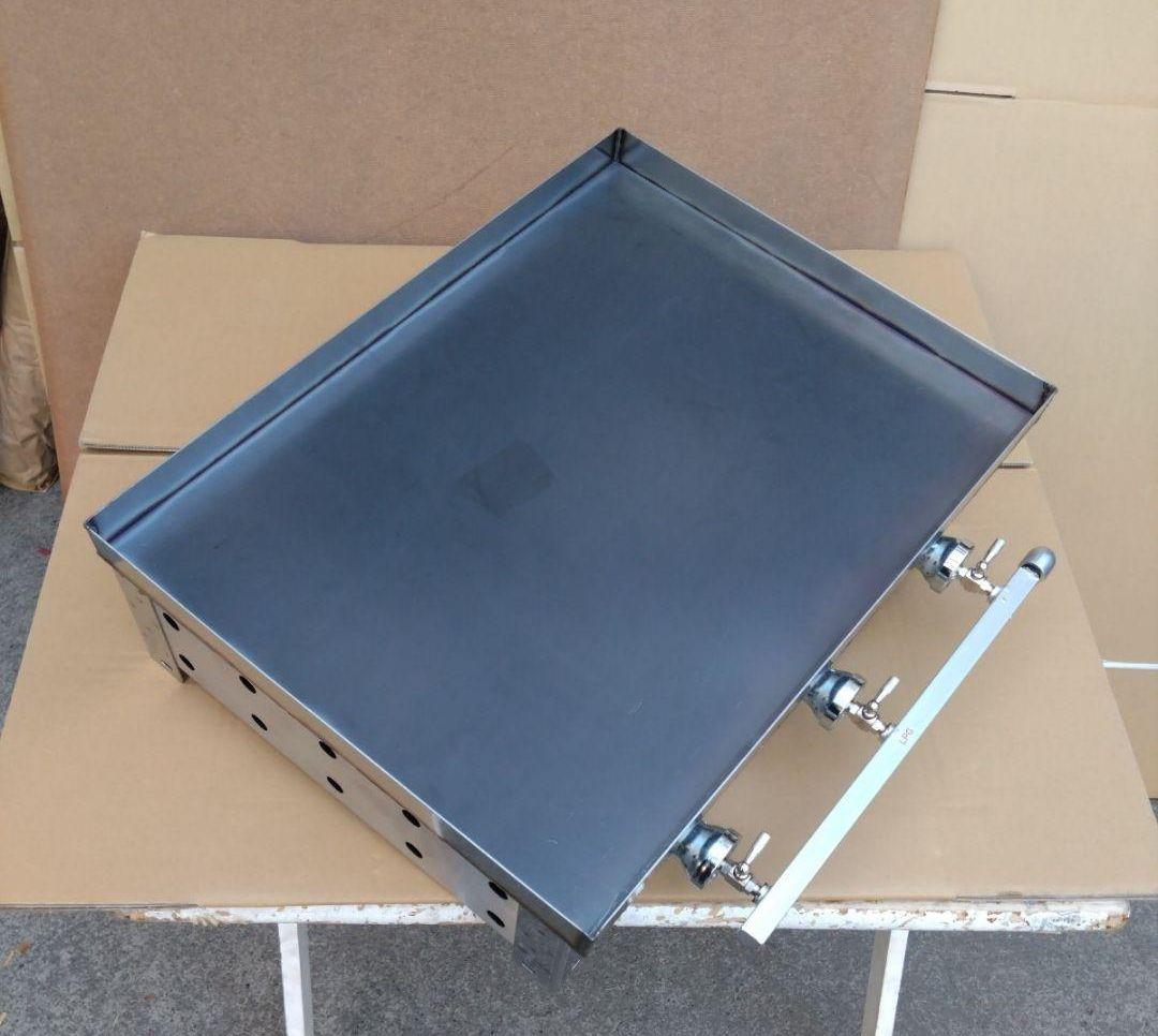 未使用品 ★ プロパンガス グリドル 幅６０cm 全周フチ付き キッチンカー