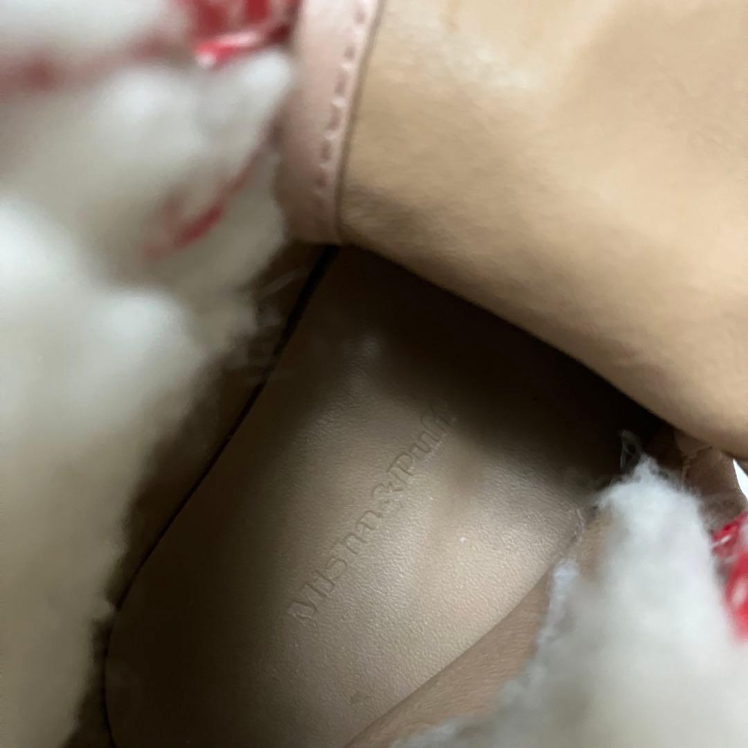 ミーシャアンドパフmishaandpuff ムートンボアブーツ