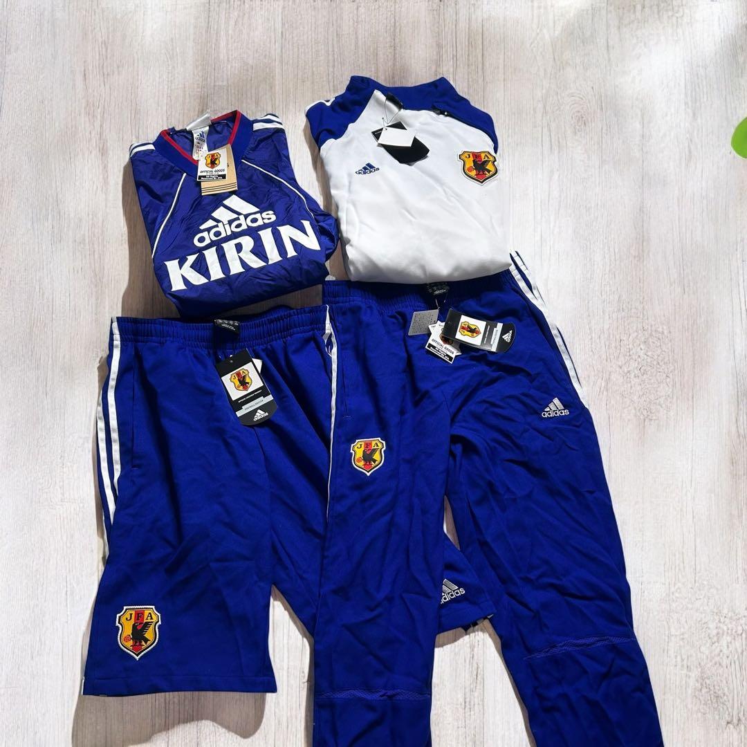 タグ付き未使用　サッカー日本代表　adidas サッカーウェア 4点セット　L