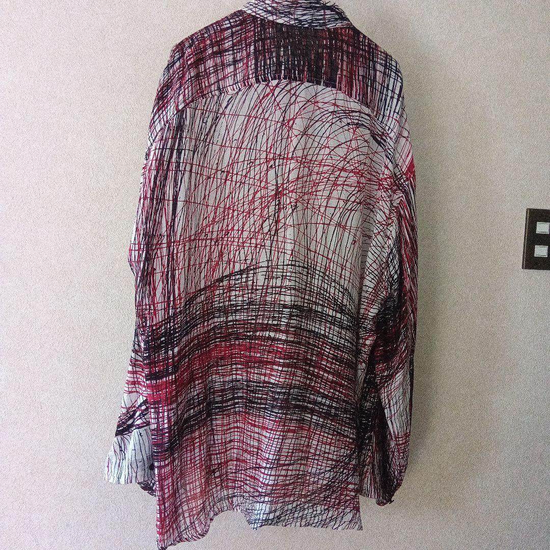 DISTORTION３ ノーカラーシャツ