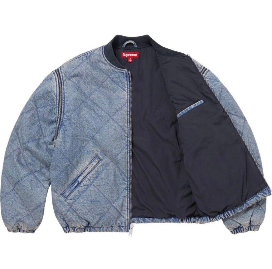 ジャケット・アウター Zip-Off Sleeve Quilted Bomber Jacket