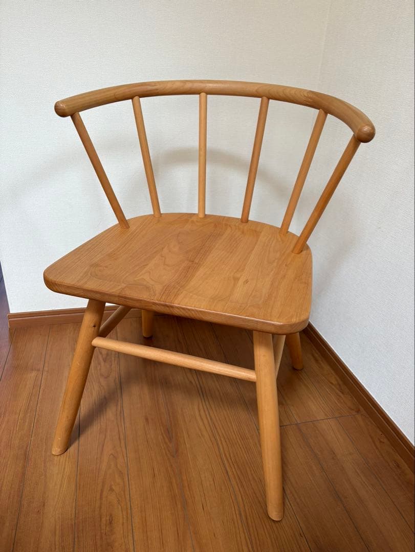 【wawawa】モモナチュラルダイニングチェア一脚