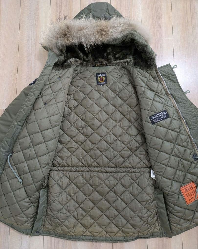 Schott × CRIMIE コラボ N-3B フライトジャケット S