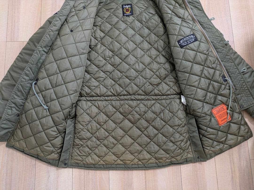 Schott × CRIMIE コラボ N-3B フライトジャケット S