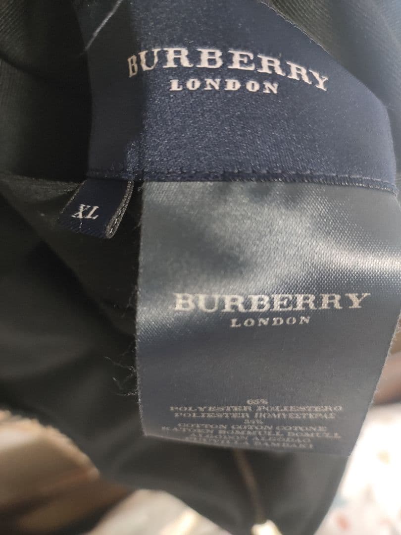 90s BURBERRY リバーシブル スイングトップ バーバリー　ブラック