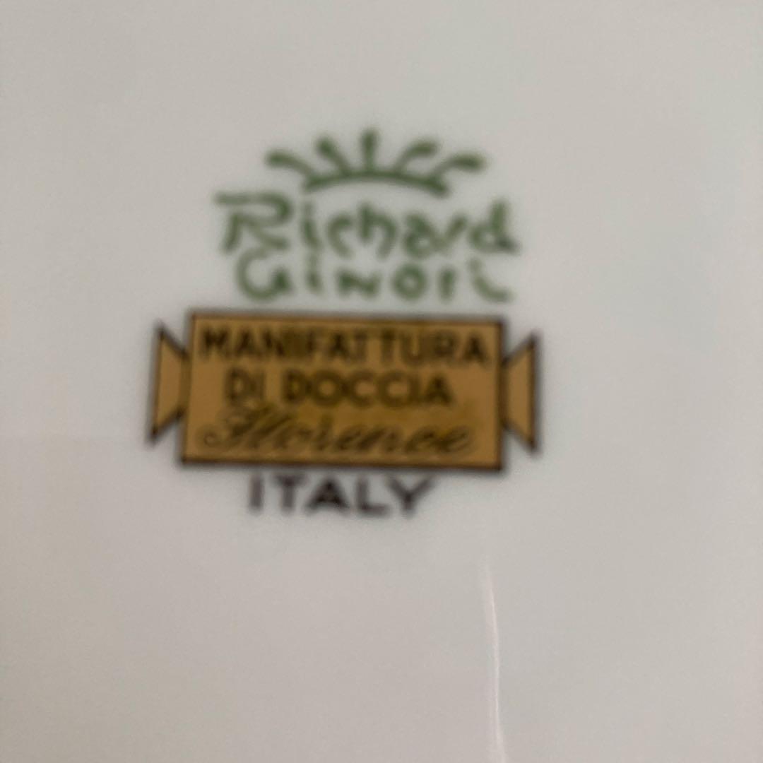 リチャードジノリプレートイタリアンフルーツ直径約19cm６枚セット