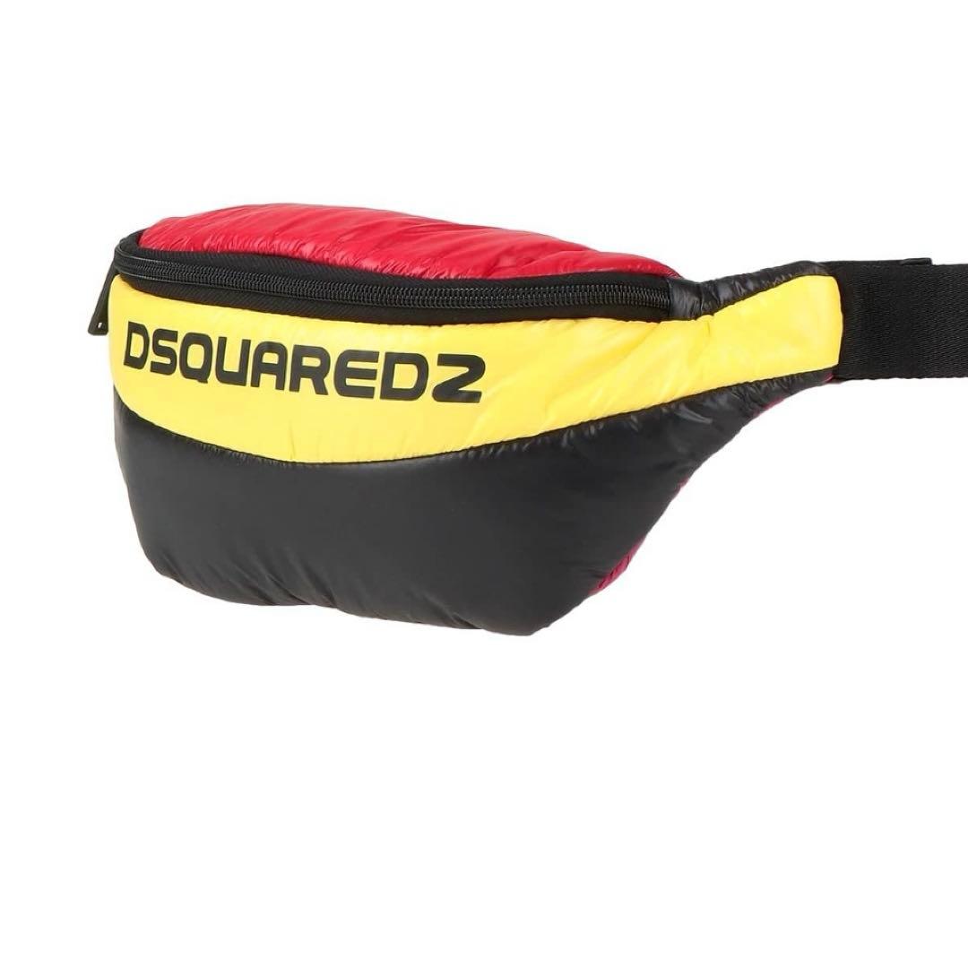 【新品】ディースクエアード　ボディーバック　ヒップバック　ワックス加工