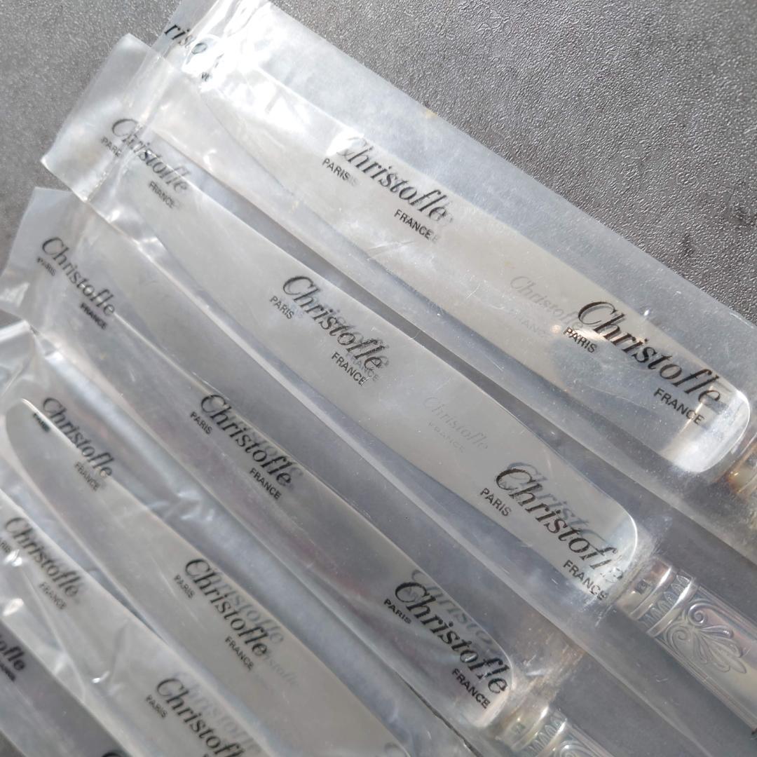 クリストフル マルメゾン テーブルナイフ 未開封 6点