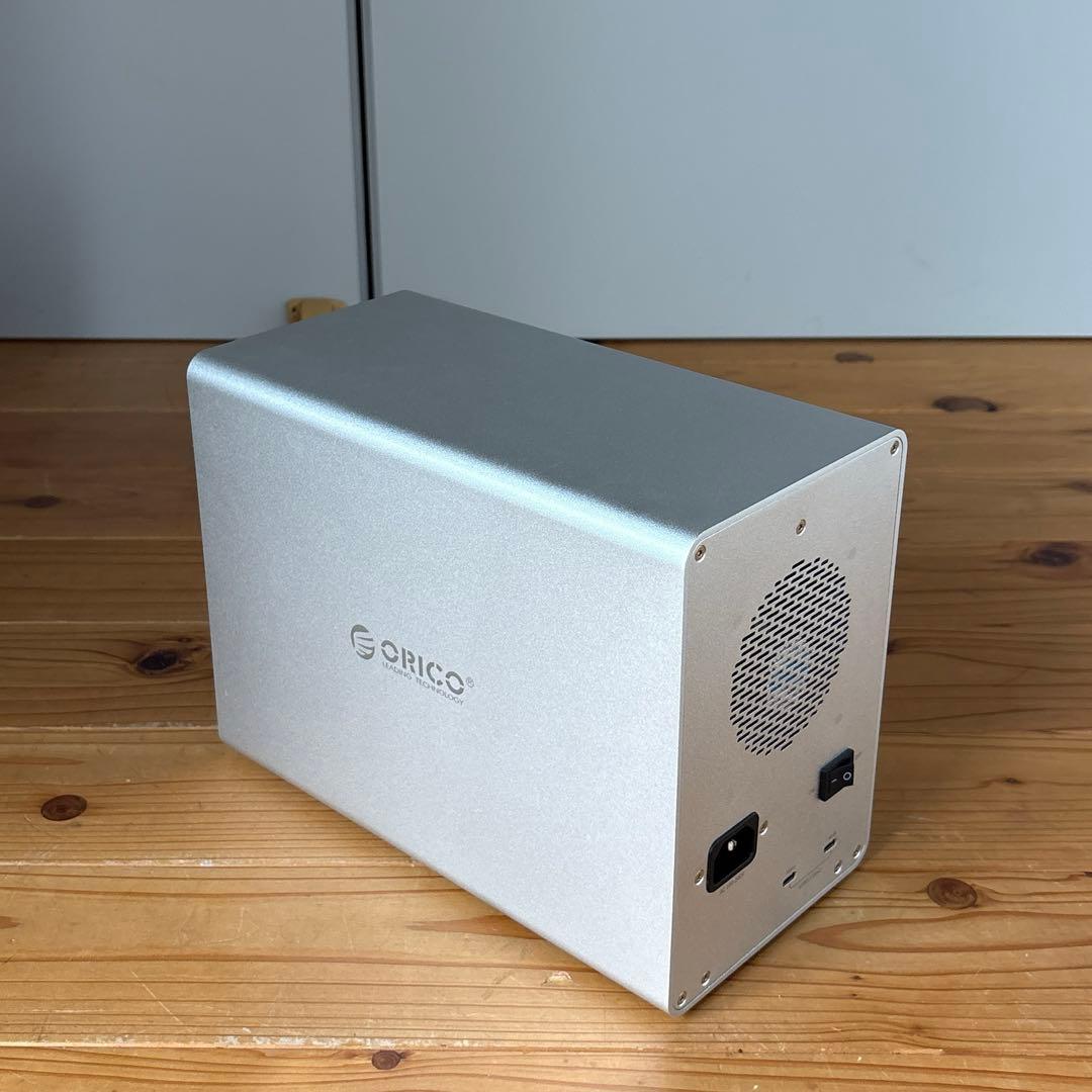 新品　開封済みORICO ハードディスクケース3559C3-SV