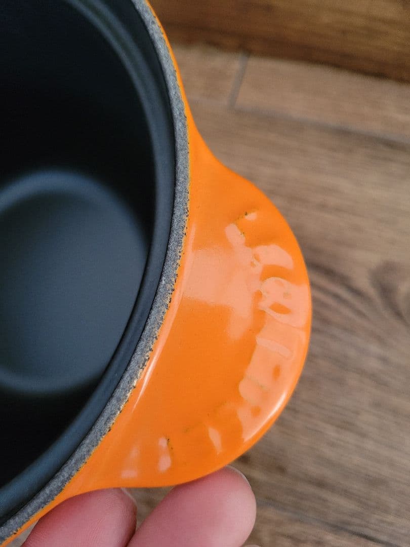 未使用 Le Creuset 両手鍋 ココット・エブリィ 18 インナーリッド付