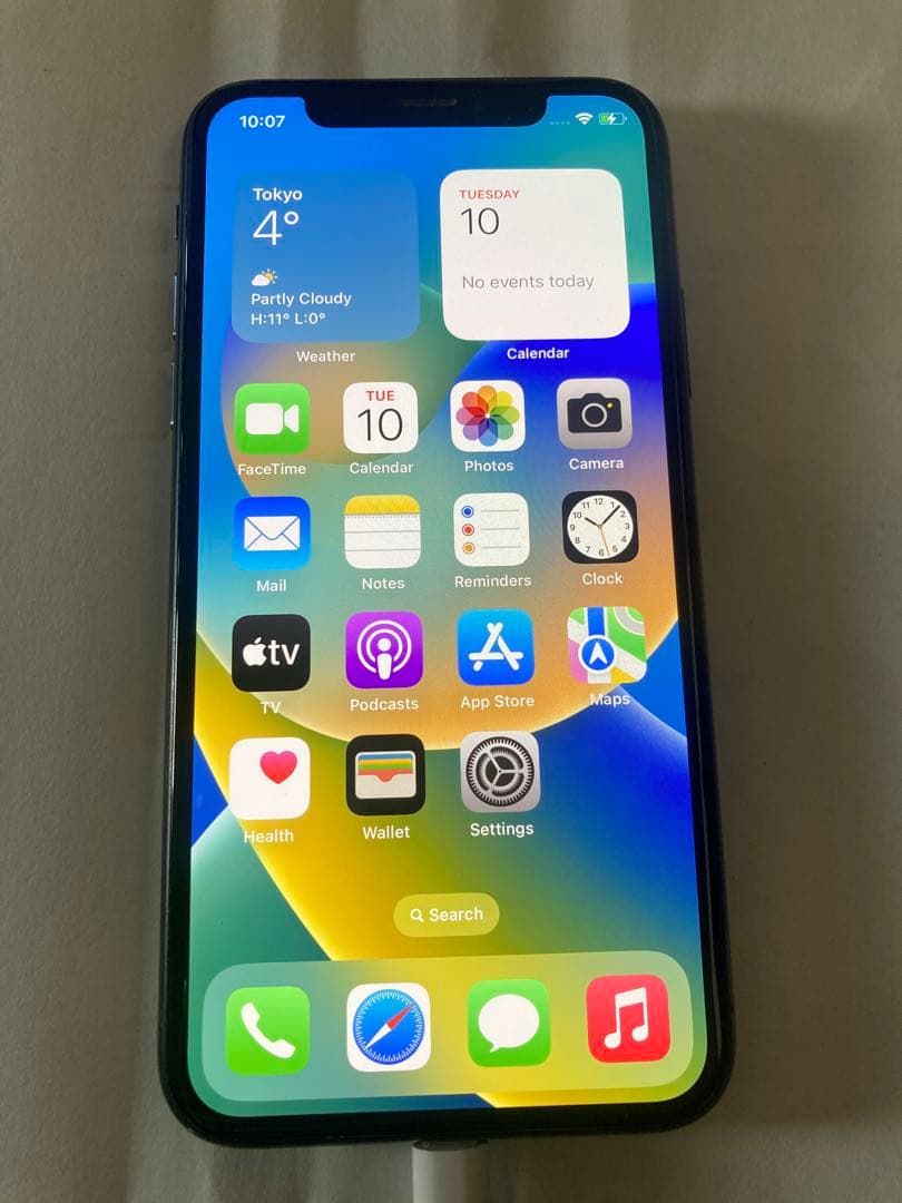 ★美品★Apple アップル iPhoneX MQC12J/A 256GBスマホ