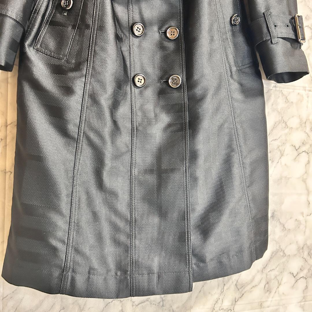 【２XL】 バーバリー ロンドン トレンチコート ダブルボタン シャドーチェック