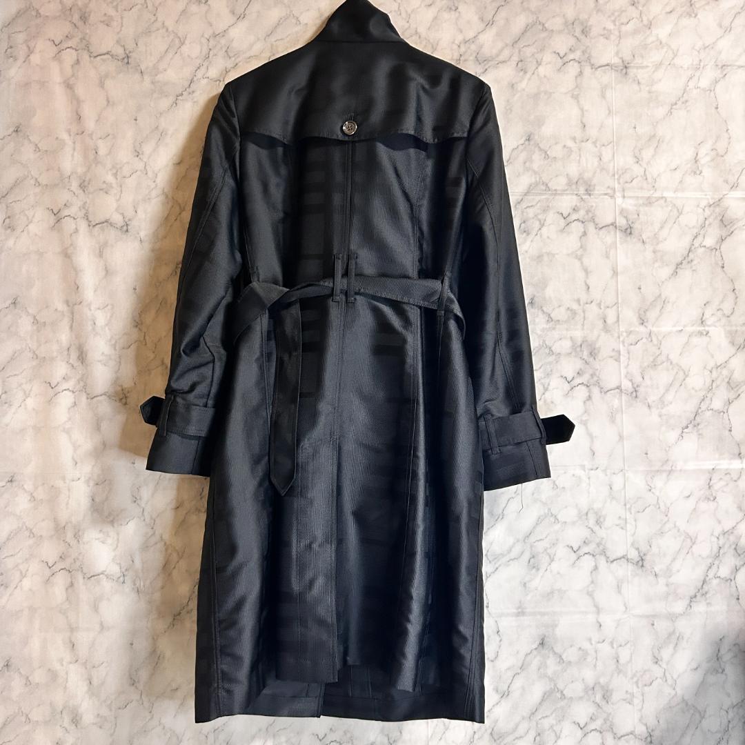 【２XL】 バーバリー ロンドン トレンチコート ダブルボタン シャドーチェック