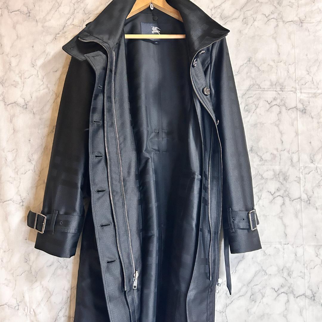 【２XL】 バーバリー ロンドン トレンチコート ダブルボタン シャドーチェック