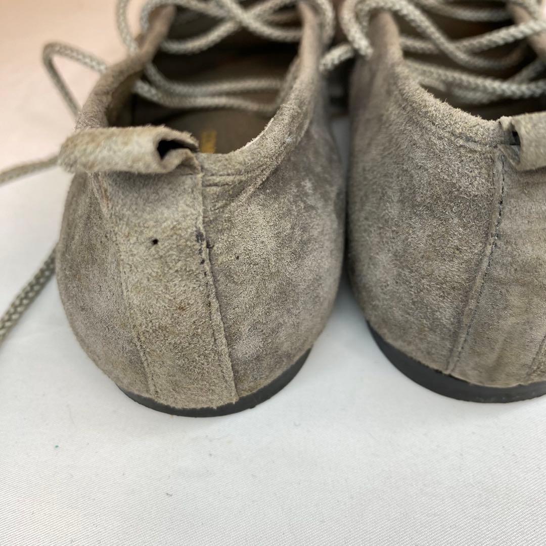 COMME des GARCONS スエードシューズ グレー