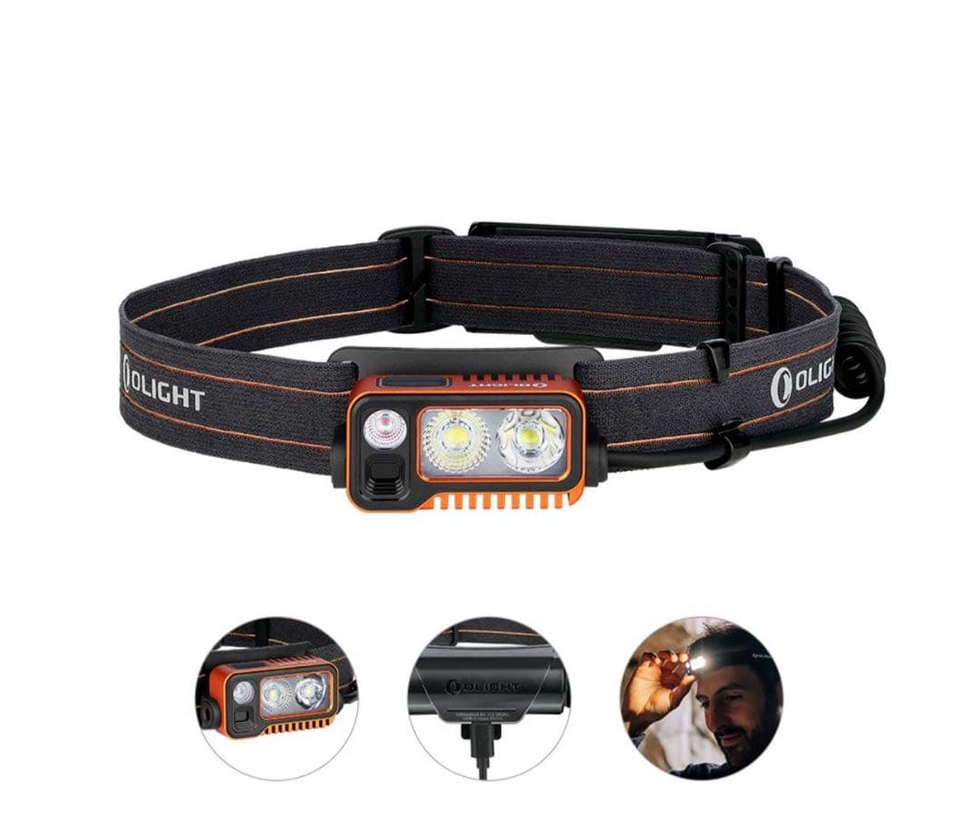 Olight オーライト Array 2 Pro ヘッドライト 1500ルーメン