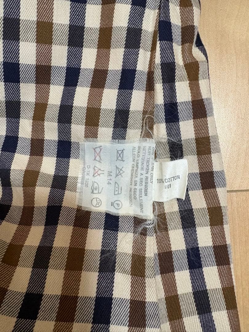 値下げしました‼️アクアスキュータム・トレンチコート(ビンテージ)