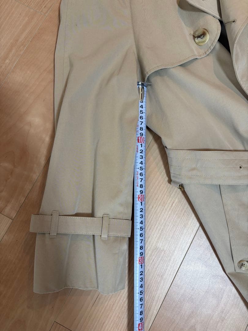 値下げしました‼️アクアスキュータム・トレンチコート(ビンテージ)