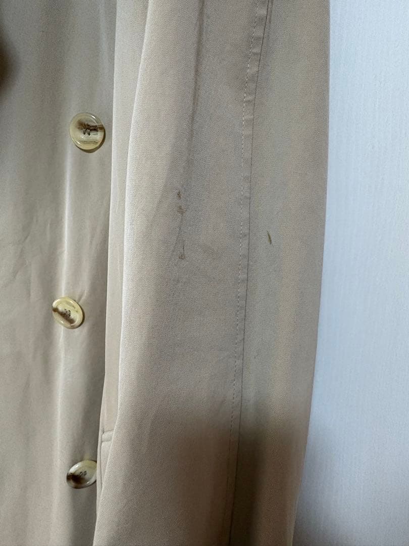 値下げしました‼️アクアスキュータム・トレンチコート(ビンテージ)