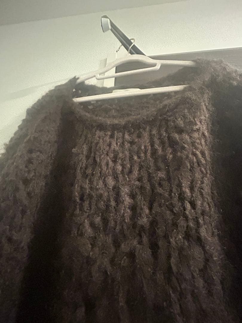 HAND KNIT ジャンボタム プルオーバー　plage