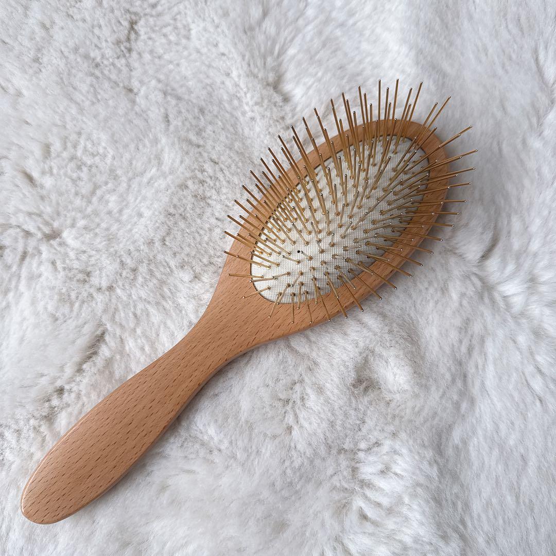  FOX プレミアム カッサ ウッド ヘアブラシ 木製 ヘアケア