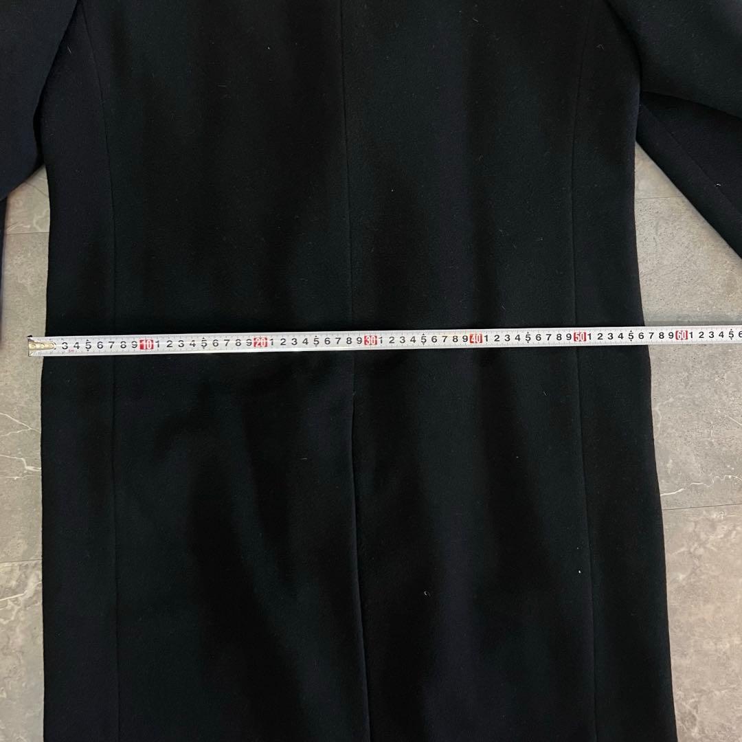 【カシミヤ】チェスターコート ダブルチェスター　ロングコート ダブルブレスト