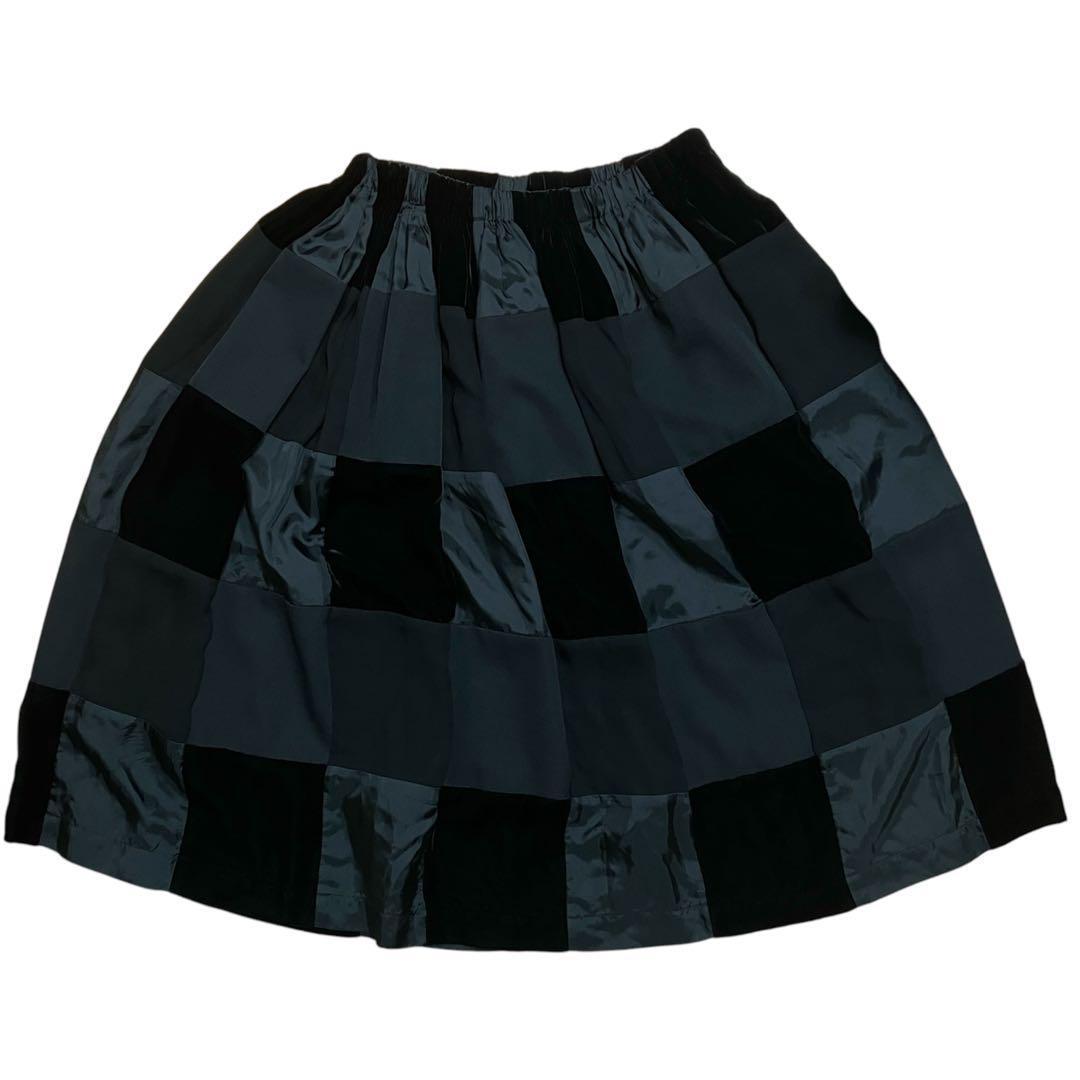 極美品　tricot COMME des GARCONS　スカート　パッチワーク