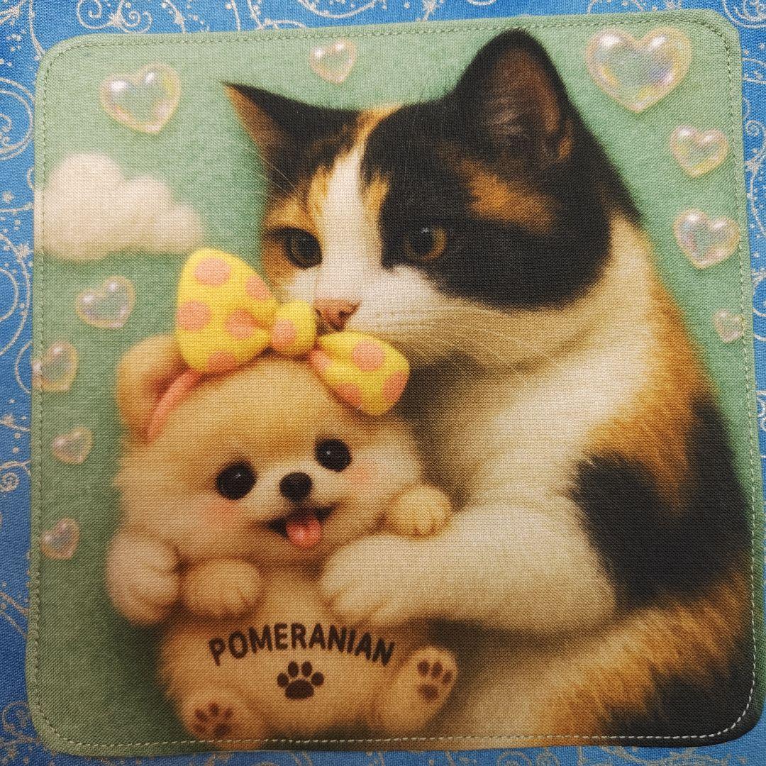 ご確認用　Yourelia　わんこ柄　ハンカチ　ハンドメイド12/11