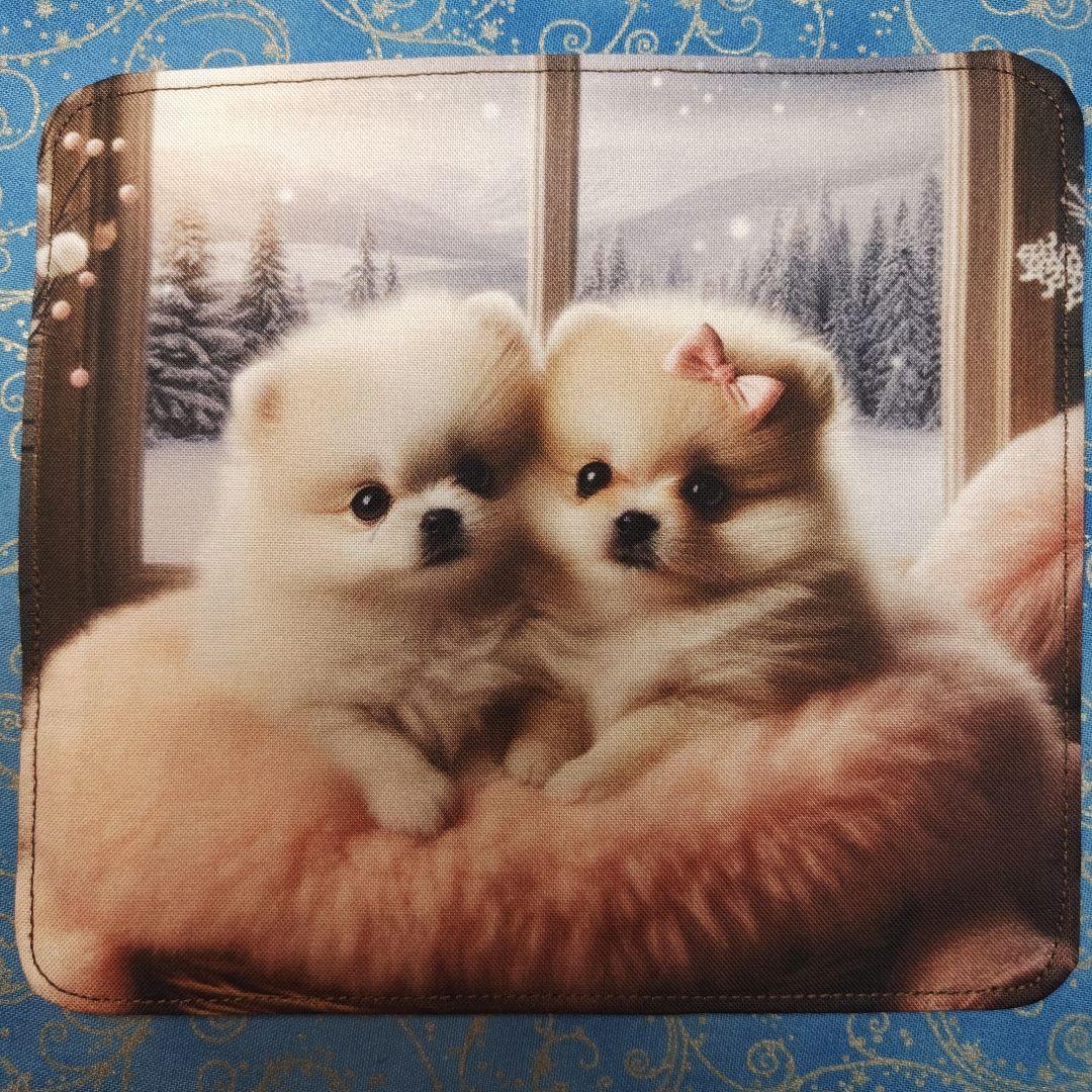 ご確認用　Yourelia　わんこ柄　ハンカチ　ハンドメイド12/11