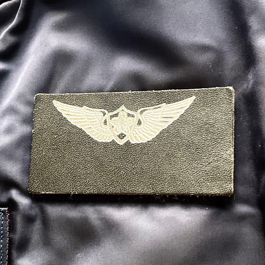 パッチ付き　USA製 アルファインダストリーズ B-15C フライトジャケット