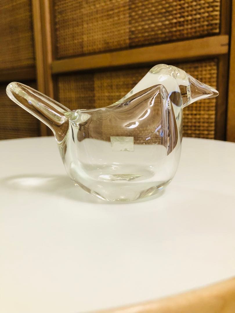 イッタラ　バード　シエッポ　ヴィンテージ クリア