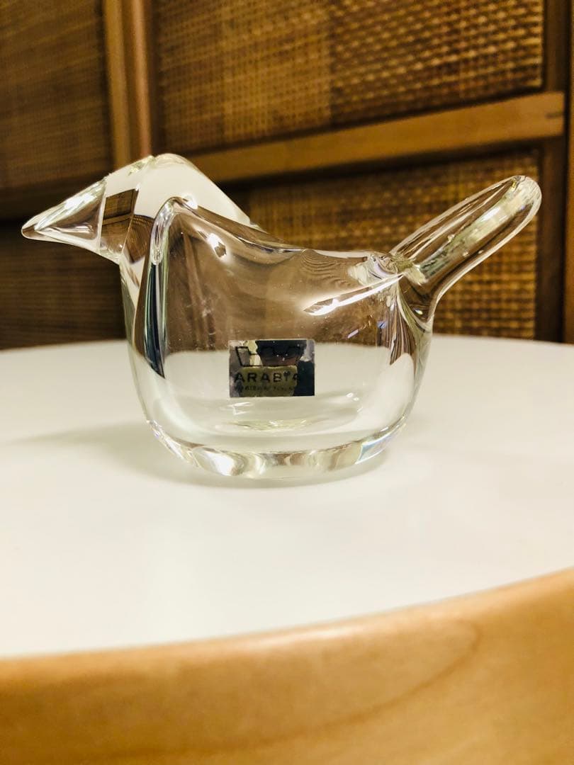 イッタラ　バード　シエッポ　ヴィンテージ クリア