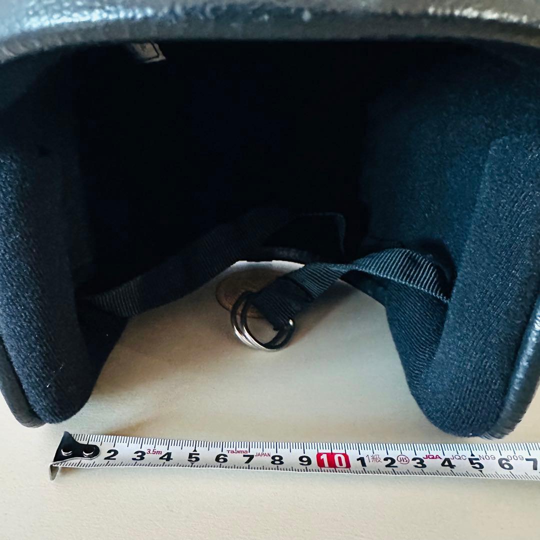 絶版品　イージーライダース　ビンテージスモールヘルメット9650 ブラック