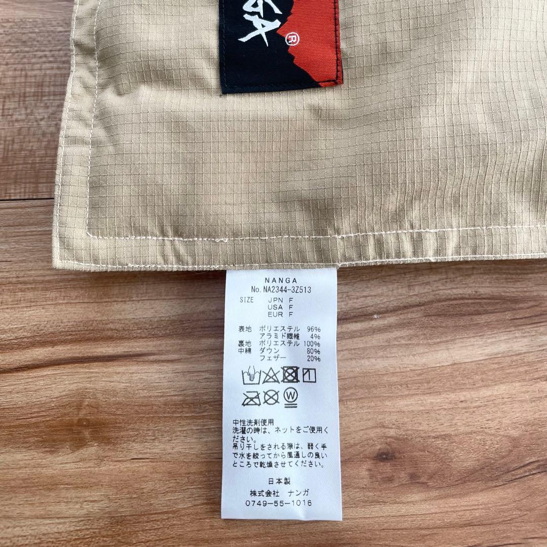 ‼️新品未使用‼️NANGA ナンガ TAKIBI RIPSTOP DOWNKET