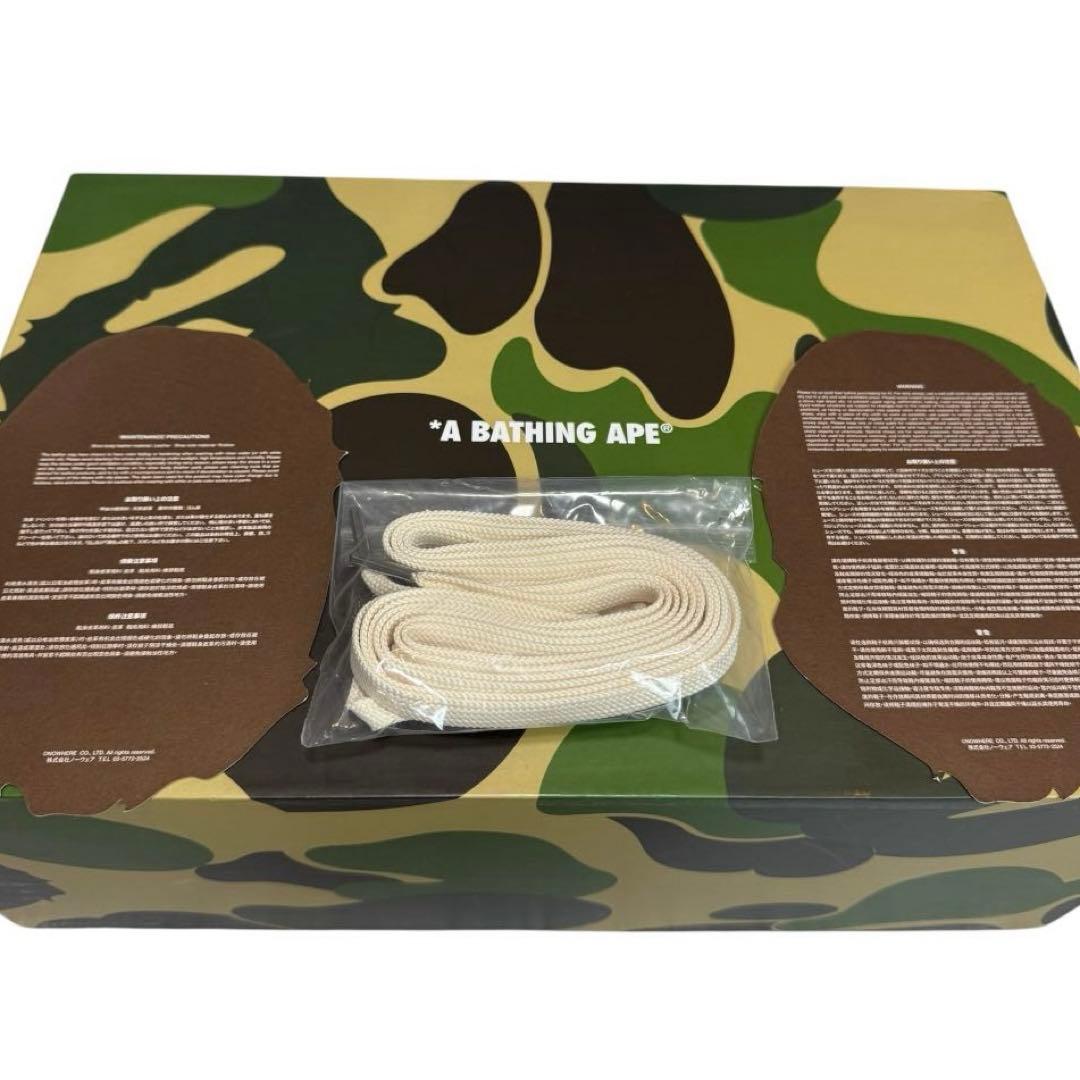 【A BATHING APE】BAPE STA low suede beige