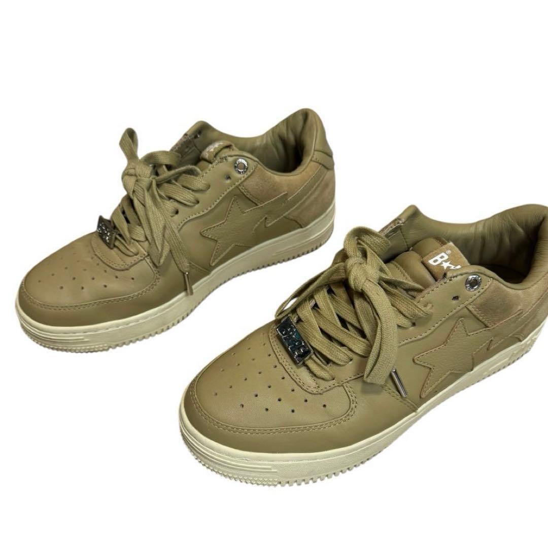 【A BATHING APE】BAPE STA low suede beige