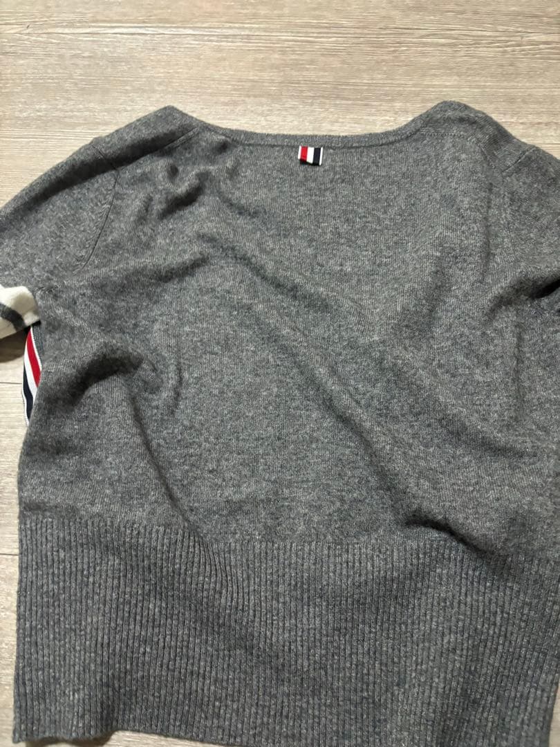 THOM BROWNE トムブラウン クルーネック 4bar カーディガン