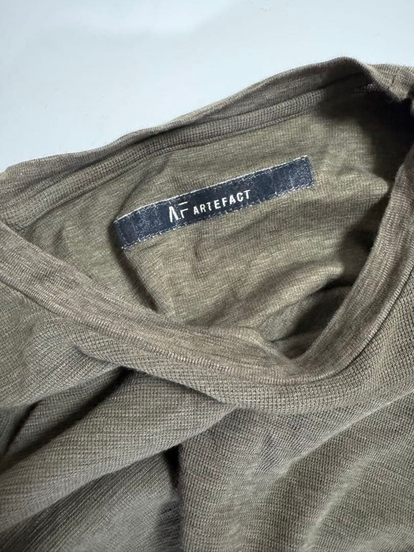 A.F artefact アーティファクト カットソー