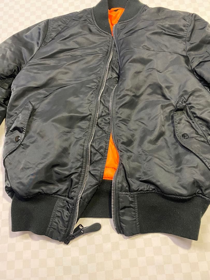 e906☆ALPHA INDUSTRIES MA-1 フライトジャケット X L